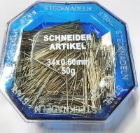 Toplu İğne 50gr.34 No.Çelik İnce Uçlu  - 1